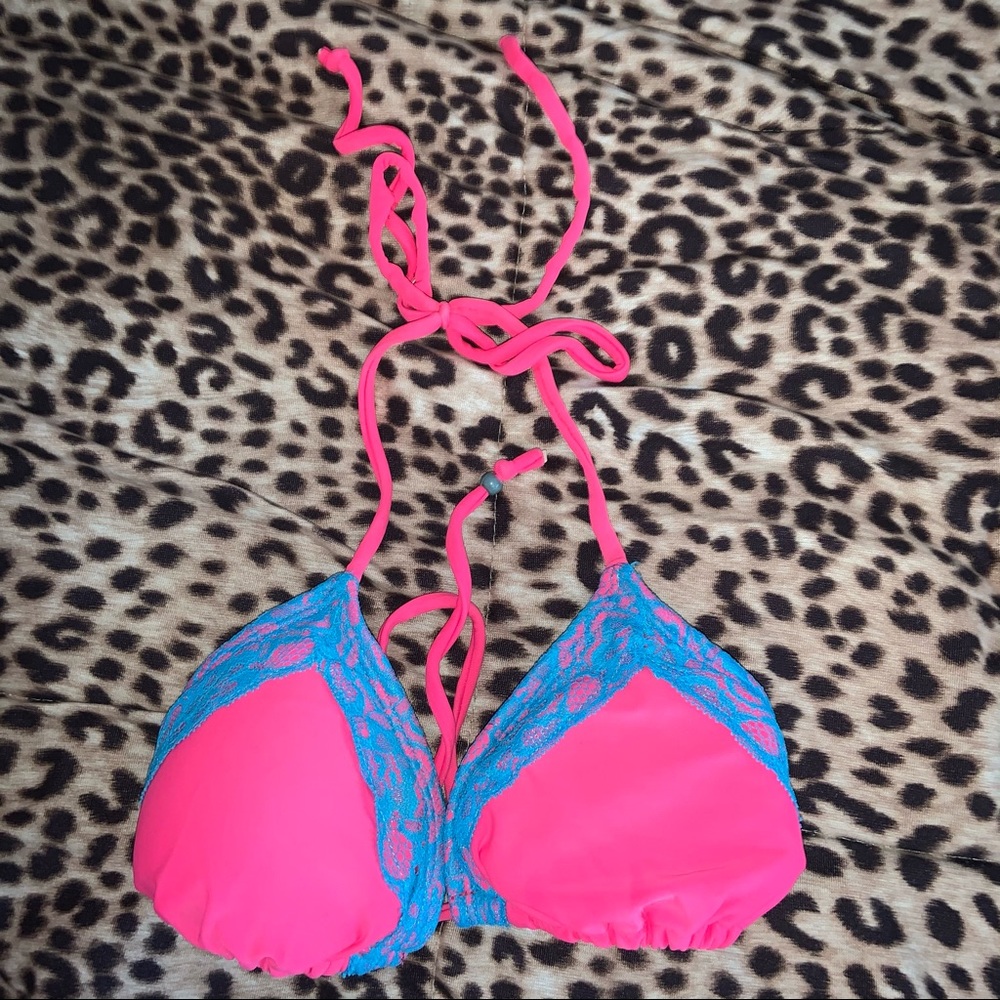 neon bikini top
